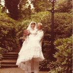 Bröllopsfoto 1985 Eva och Lars-Göran